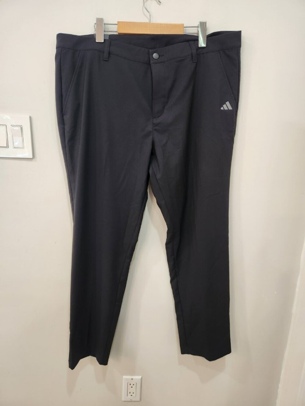 NWT Adidas Men's Ultimate365 Tapered Golf Pants Black Tag 38x30 (Fits 38x29)